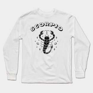 Scorpio Astrology Sign Long Sleeve T-Shirt